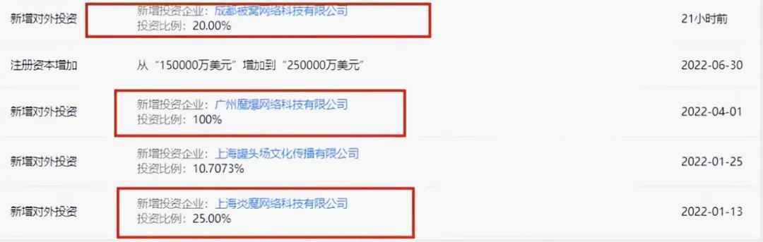哔哩哔哩投资被窝网络并占股20%，后者正在研发一款二次元横版格斗手游