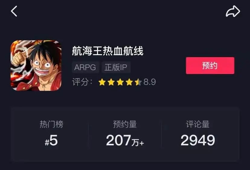 朝夕光年重磅漫改IP手游要来了，是货真价实的动作游戏