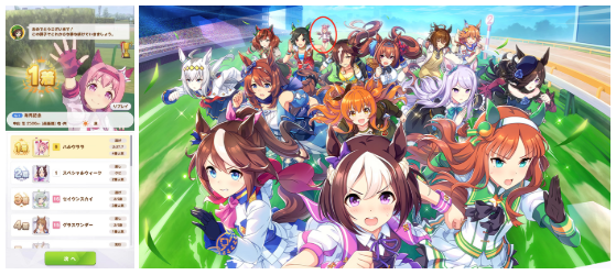 迟到三年的霸榜，《赛马娘》半月超57亿日元