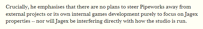 Jagex收购Pipeworks Studio，跨出全球化布局第一步