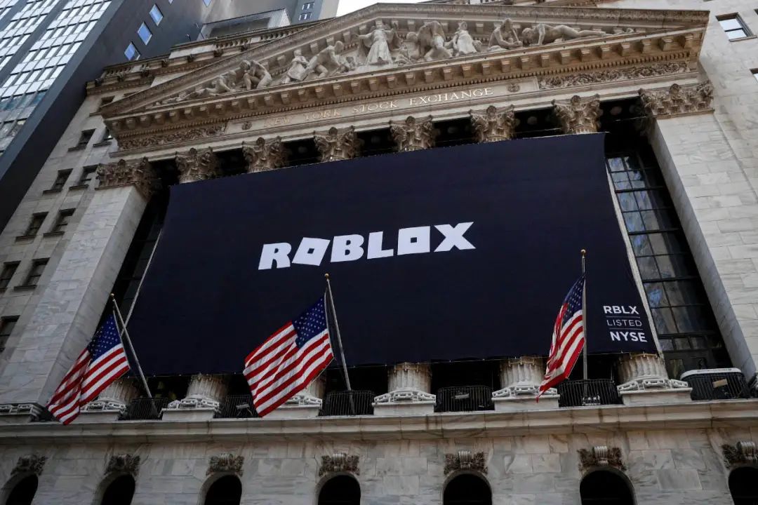 「元宇宙第一股」Roblox超越动视暴雪，成为美国市值第一的游戏公司