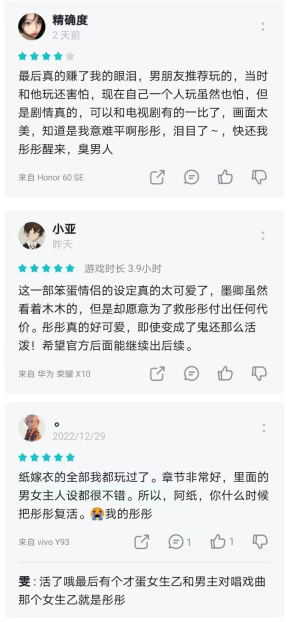 TapTap年度游戏大赏2022获奖名单揭晓，《笼中窥梦》独揽3奖