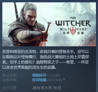 《巫师》系列新作或将支持多人在线合作