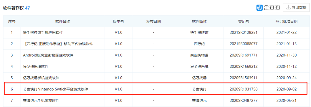 快手的游戏