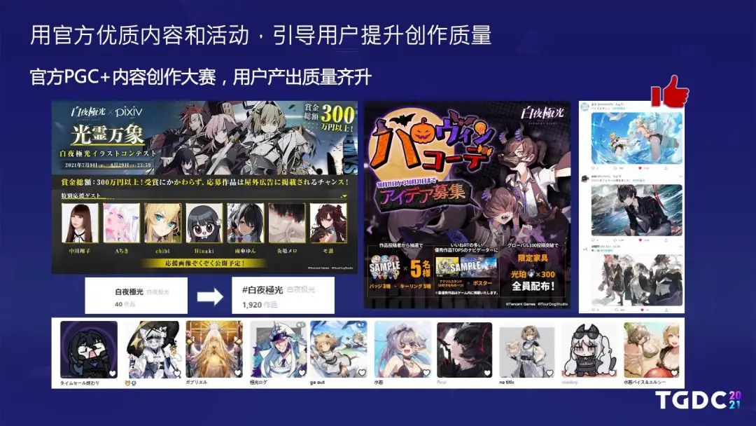 腾讯互娱陆群伟：持续内容法则，以《白夜极光》为例讲述二次元游戏出海之路 | TGDC2021