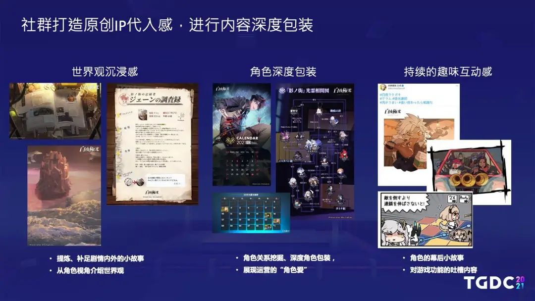 腾讯互娱陆群伟：持续内容法则，以《白夜极光》为例讲述二次元游戏出海之路 | TGDC2021
