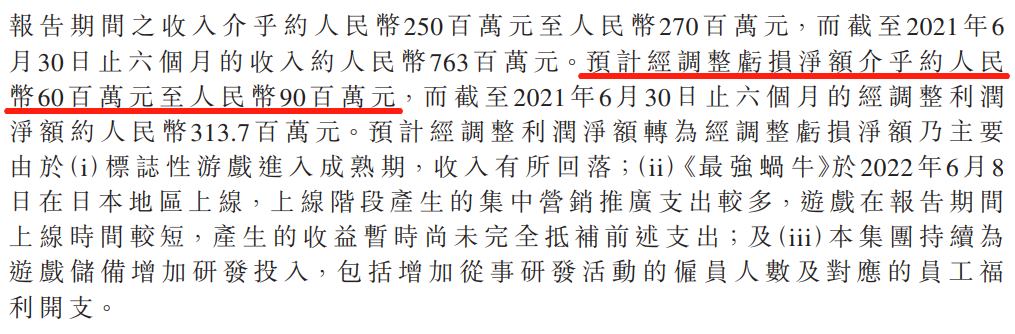 青瓷游戏上半年亏损6000万-9000万元