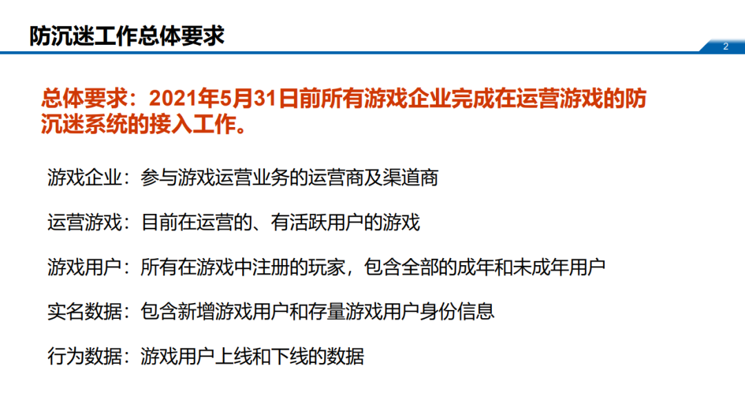 6月1日未接入防沉迷系统的游戏将停止运营