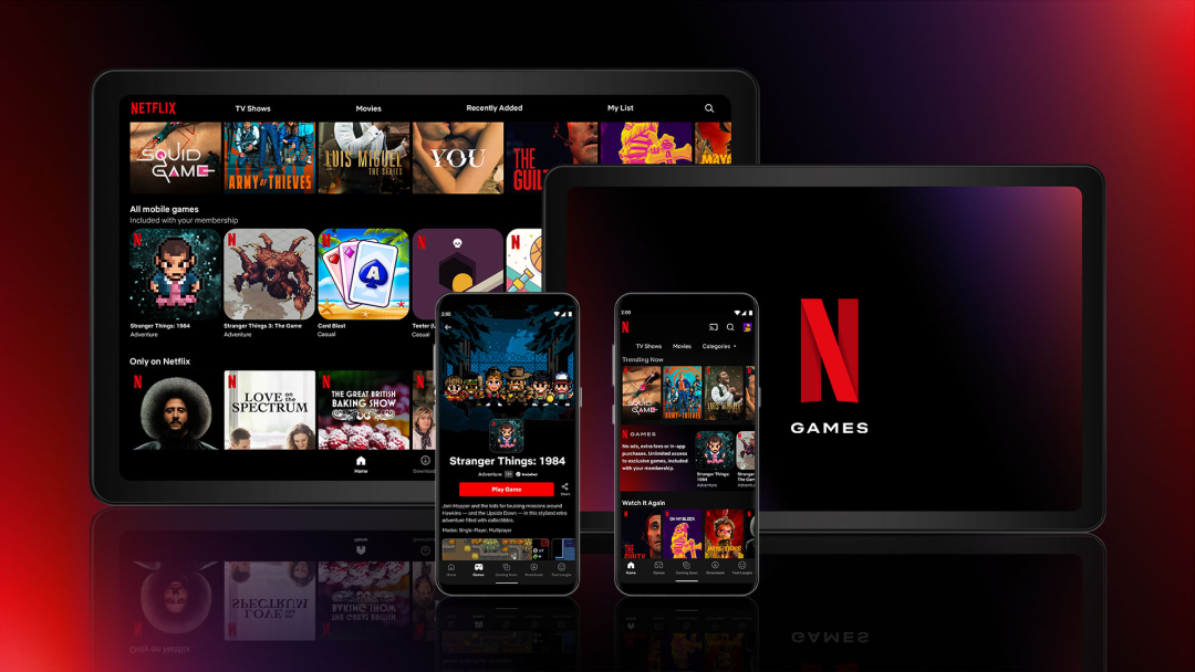 Netflix上线游戏业务，手上众多IP游戏化或成真？