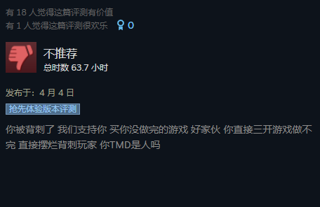 河洛工作室在愚人节把支持《侠之道》的玩家们给耍了