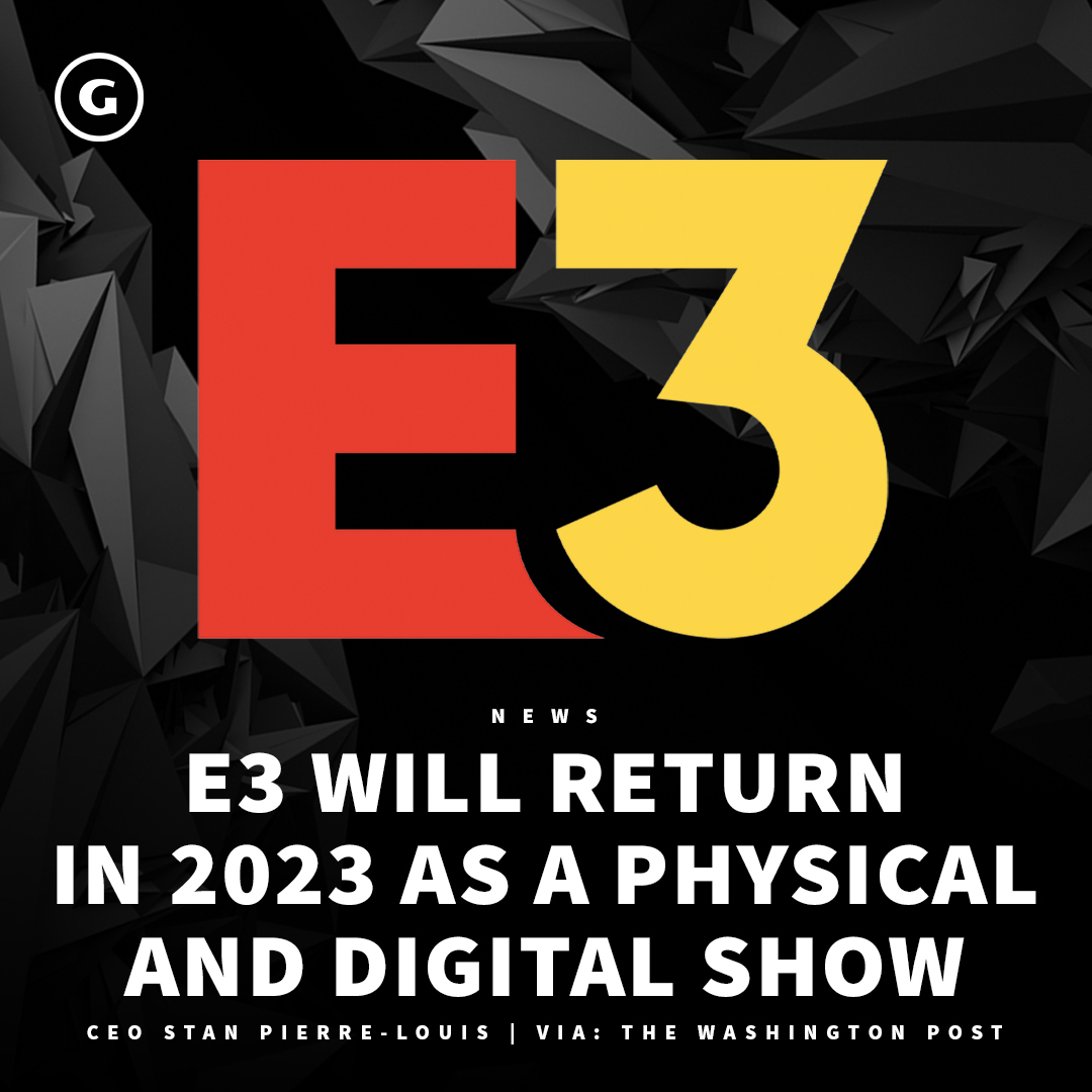 因疫情停办3年的E3游戏线下展，将在2023年回归