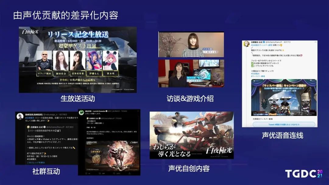 腾讯互娱陆群伟：持续内容法则，以《白夜极光》为例讲述二次元游戏出海之路 | TGDC2021