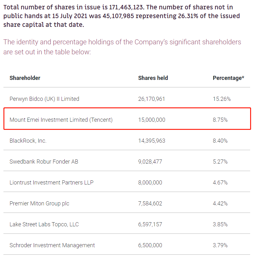 腾讯溢价43%，近82亿元收购英国游戏开发商Sumo Group