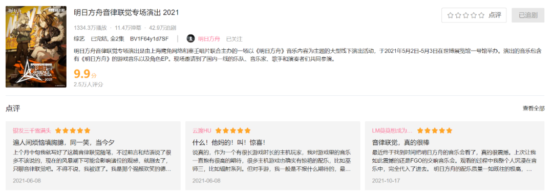 一款游戏的音乐专场演出，为何能够获得国内票房前十？